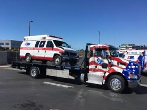 gallery-tow truck with ambulance